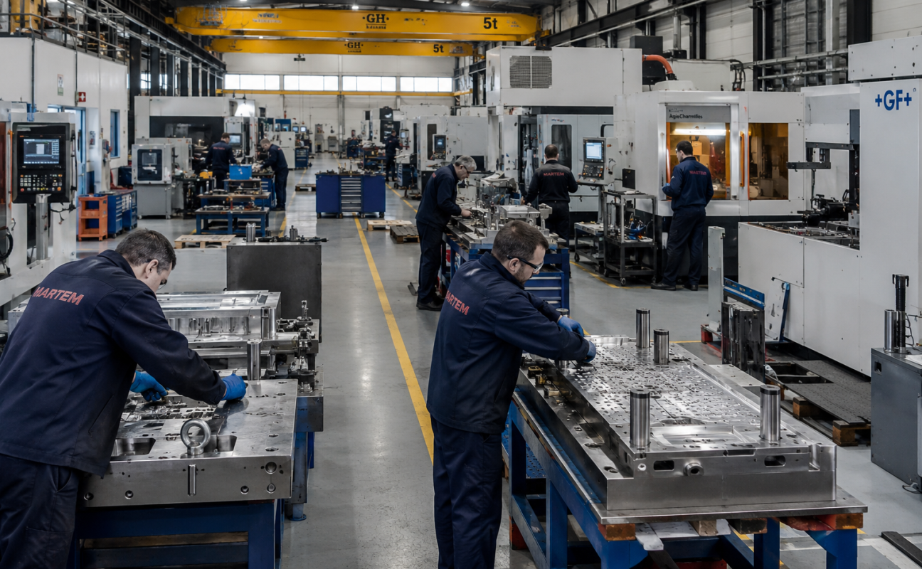VKS Matricerías · Fabricación de Matrices, Utillajes y Estampación Metálica de Alta Precisión en Pirineus